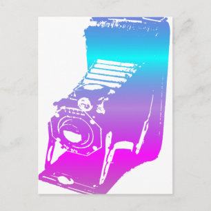 de camera - schoppen briefkaart