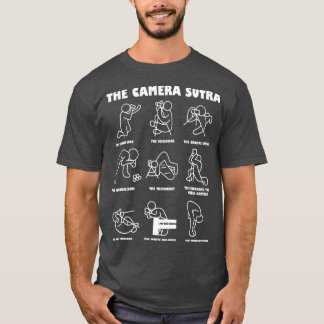 De camera Sutra Kamasutra fotograaf Cameraman T-shirt