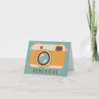 De camera van de retrospectieve Aangepersonaliseer