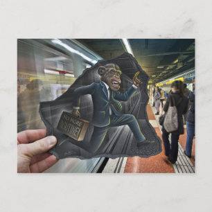 De Camera van het potlood Vs - meer Routine Briefkaart