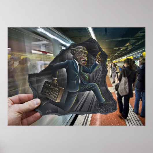 De Camera van het potlood Vs - meer Routine Poster (Voorkant)