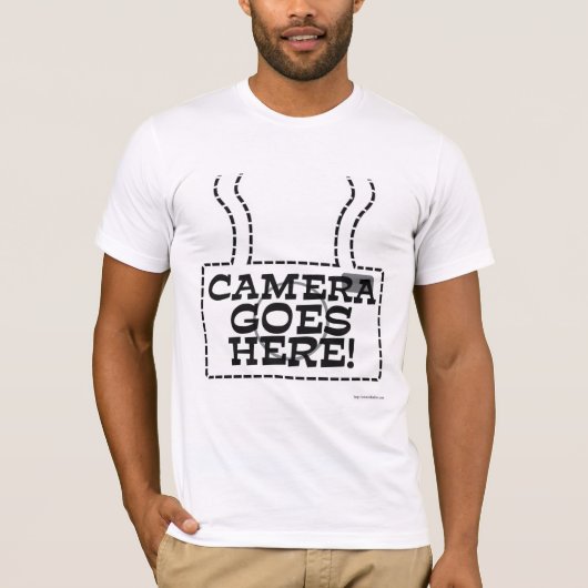 De cameraspot! t-shirt (Voorkant)