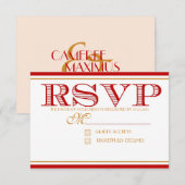 DE CAMEREE RSVP KAARTJE (Voorkant / Achterkant)