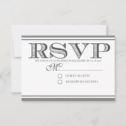 DE CAMEREE RSVP KAARTJE (Voorkant)