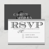 DE CAMEREE RSVP KAARTJE (Voorkant / Achterkant)