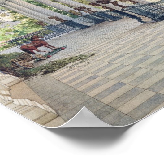 De Cameron Gallery in Tsarskoye Selo, 1859 Poster (Hoek)