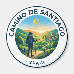 De Camino de Santiago Spanje Magneet