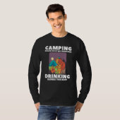 De campagne lost de meeste Mijn problemen op Drink T-shirt (Voorkant volledig)
