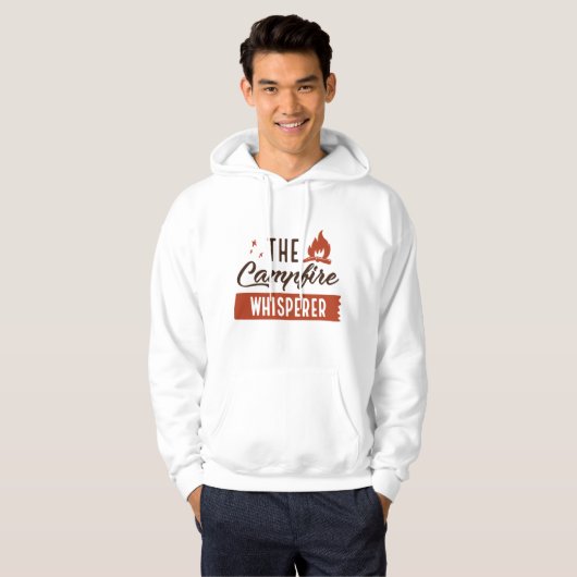 De Campfire Whisperer Hoodie (Voorkant volledig)
