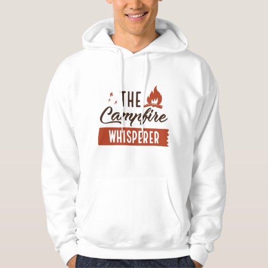 De Campfire Whisperer Hoodie (Voorkant)