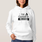 De Campfire Whisperer Hoodie (Voorkant)