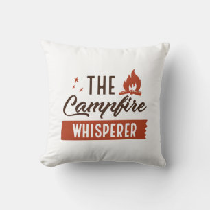 De Campfire Whisperer Kussen