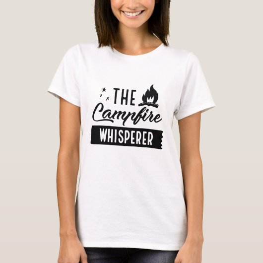 De Campfire Whisperer T-shirt (Voorkant)