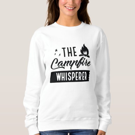 De Campfire Whisperer Trui (Voorkant)