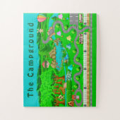 De Camping  Legpuzzel (Verticaal)