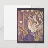 De Can Can-dans, Le Chahut door Georges Seurat (Voorkant / Achterkant)
