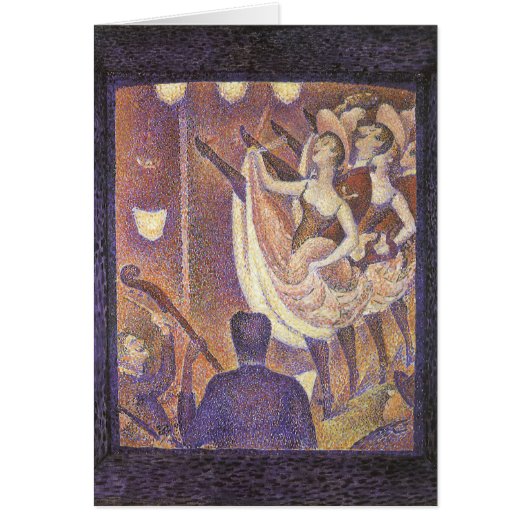 De Can Can-dans, Le Chahut door Georges Seurat (Voorkant)