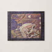 De Can Can Dans, Le Chahut door Georges Seurat Legpuzzel (Horizontaal)
