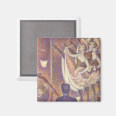 De Can Can Dans, Le Chahut door Georges Seurat Magneet (Voorkant / Achterkant)