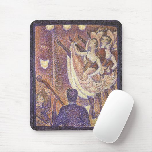 De Can Can-dans, Le Chahut van Georges Seurat Muismat (Met muis)