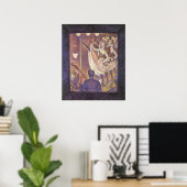 De Can Can-dans, Le Chahut van Georges Seurat Poster (Thuiskantoor)