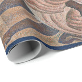 De Can-can Seurat Neo Impressionist Pointillist Cadeaupapier (Rol Hoek)