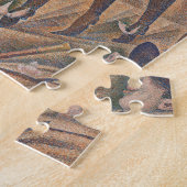 De Can-can Seurat Neo Impressionist Pointillist Legpuzzel (Zijkant)