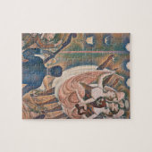 De Can-can Seurat Neo Impressionist Pointillist Legpuzzel (Horizontaal)