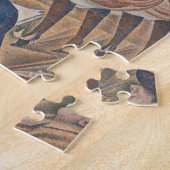 De Can-can Seurat Neo Impressionist Pointillist Legpuzzel (Zijkant)