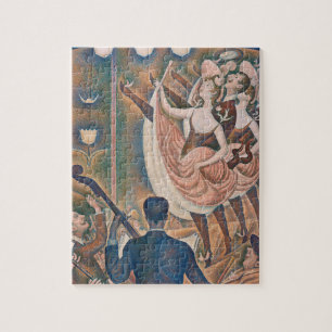 De Can-can Seurat Neo Impressionist Pointillist Legpuzzel