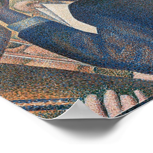 De Can-can Seurat Neo Impressionist Pointillist Poster (Hoek)