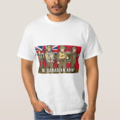 De Canadese Leger Faction World War I T-shirt (Voorkant)