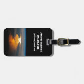 De Canadese provincies Newfoundland en Labrador. Bagagelabel (Voorkant horizontaal)