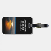 De Canadese provincies Newfoundland en Labrador. Bagagelabel (Achterkant horizontaal)