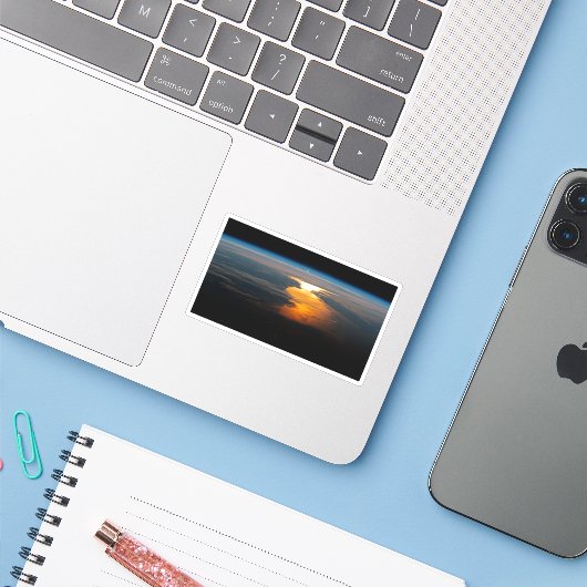 De Canadese provincies Newfoundland en Labrador. Sticker (Laptop met iPhone)