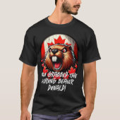 De Canadese 'verkeerde bever' Donald Trump T-shirt (Voorkant)