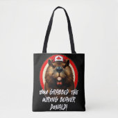 De Canadese 'verkeerde bever' Donald Trump Tote Bag (Voorkant)