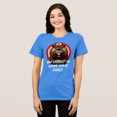 De Canadese 'verkeerde bever' Donald Trump Tri-Blend Shirt (Voorkant volledig)