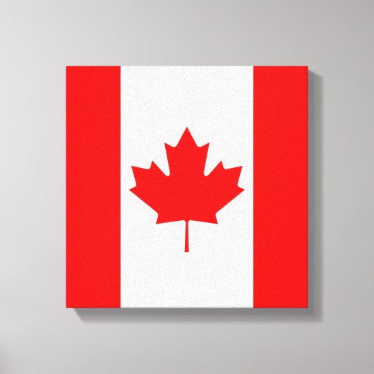 De Canadese vlag, Canada Canvas Afdruk (Voorkant)