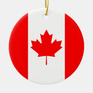 De Canadese Vlag, Canada Keramisch Ornament