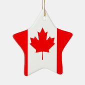 De Canadese vlag, Canada Keramisch Ornament (Rechts)
