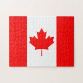 De Canadese vlag, Canada Legpuzzel (Horizontaal)