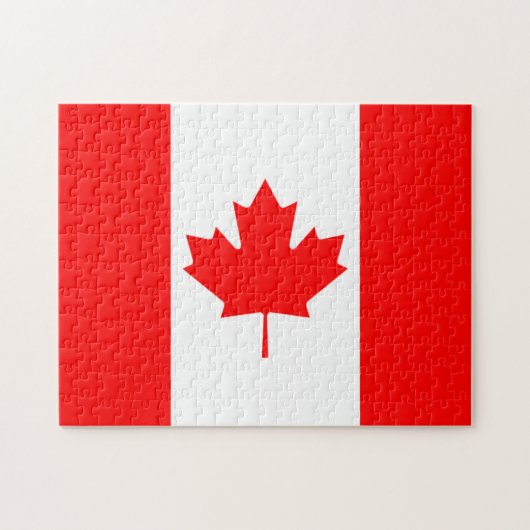 De Canadese vlag, Canada Legpuzzel (Horizontaal)
