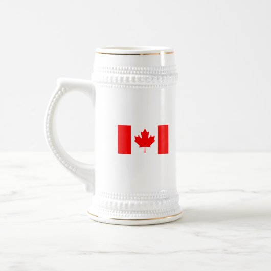 De Canadese vlag - Canada Souvenir Bierpul (Links)