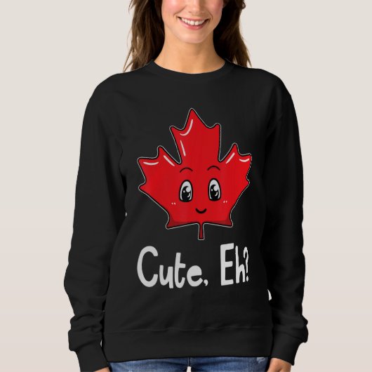 De Canadese vlag Maple Leaf Funny Canada Souvenir Trui (Voorkant)