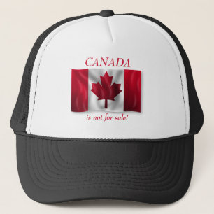De Canadese vlag van Canada is niet te koop! Trucker Pet