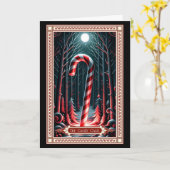 De Candy Cane Tarot Kaart (Gele Bloem)