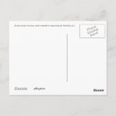 De Canion van Woodfords Briefkaart (Achterkant)