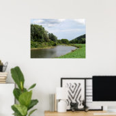 De Canistero rivier in Addison, New York Poster (Thuiskantoor)