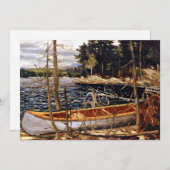De Canoe, mooie kunst van Tom Thomson (Voorkant / Achterkant)